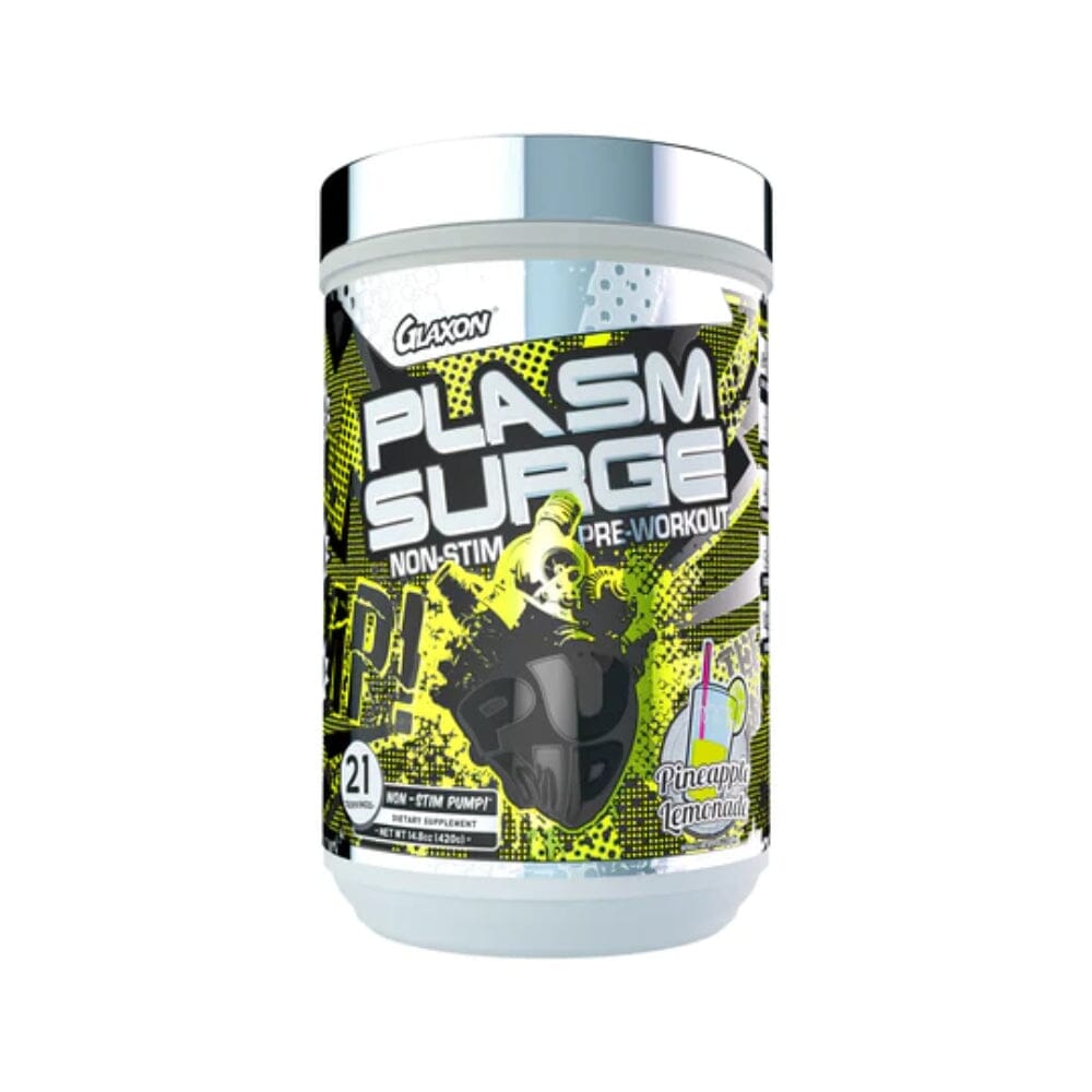 Glaxon Plasm Surge 21 Servings Nitric Oxide Glaxon Pineapple Lemonade