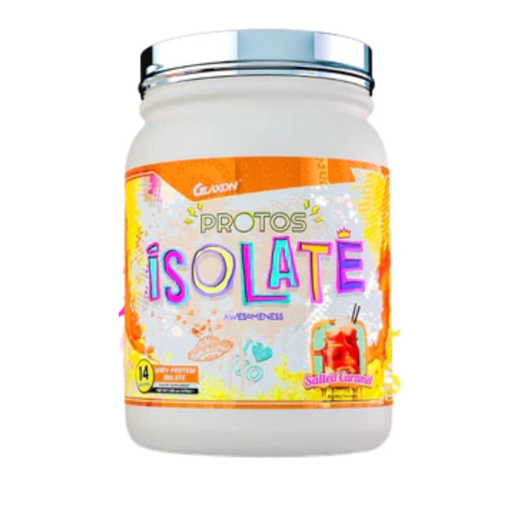 Glaxon Protos Isolate 14 Servings Protein Powders Glaxon Salted Caramel
