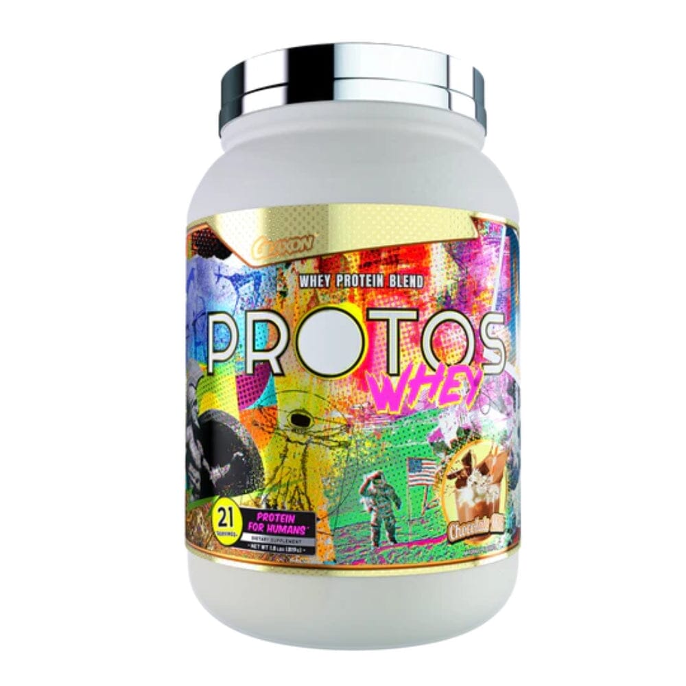 Glaxon Protos Whey Protein 21 Servings Protein Powders Glaxon Chocolate Milk