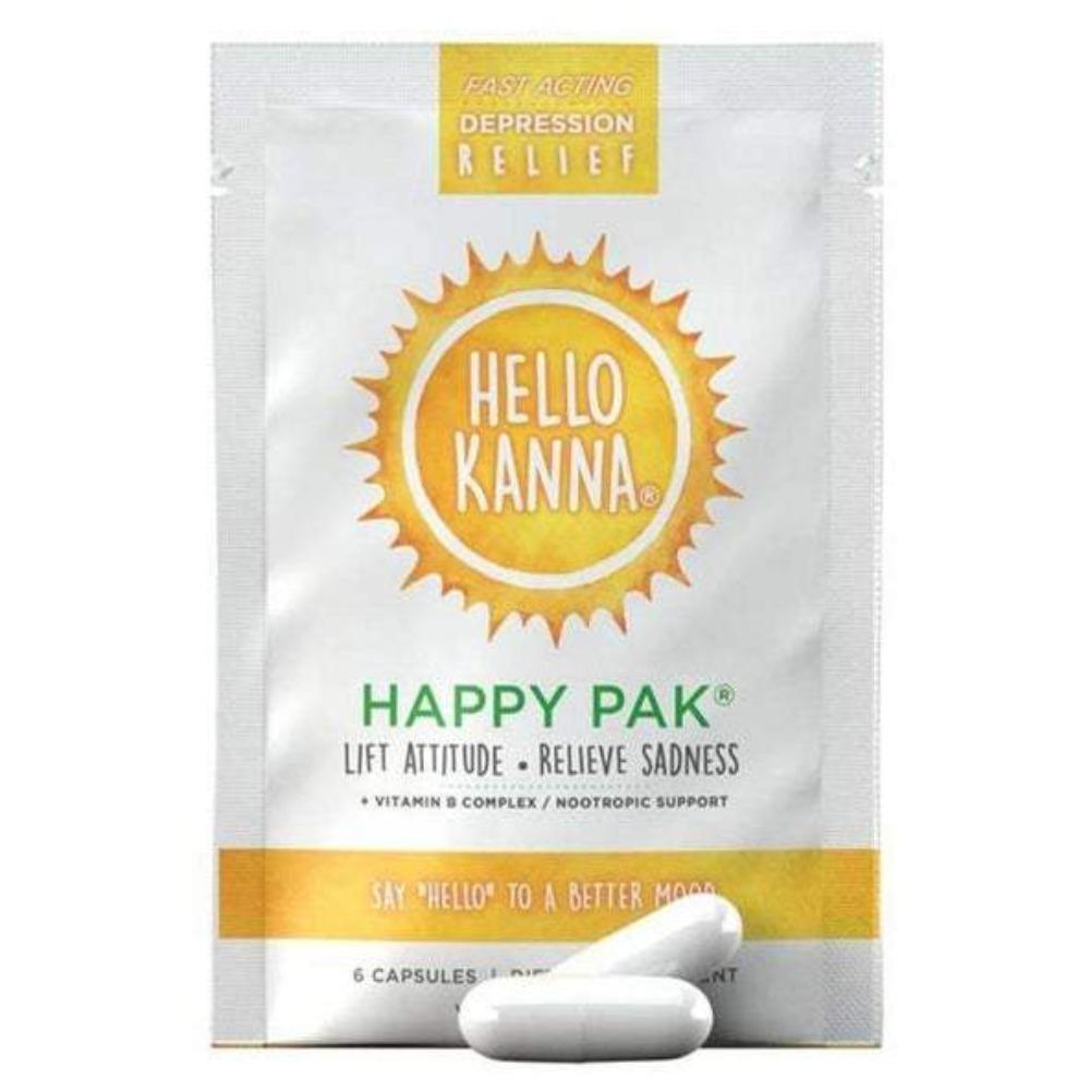 Hello Kanna Happy Pak 6 Capsules Herbs Hello Kanna