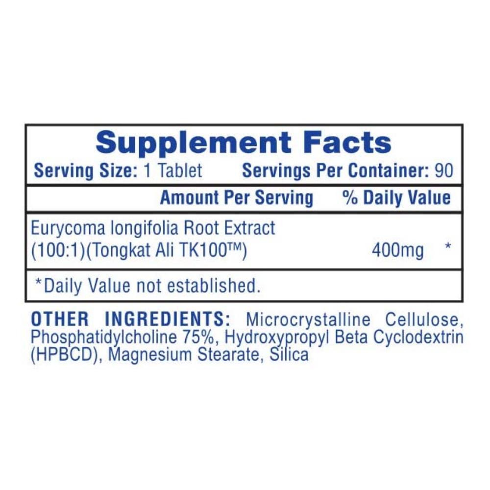 Hi Tech Pharmaceuticals Tongkat Ali 100:1 90 Tablets Unclassified My Supplement Store