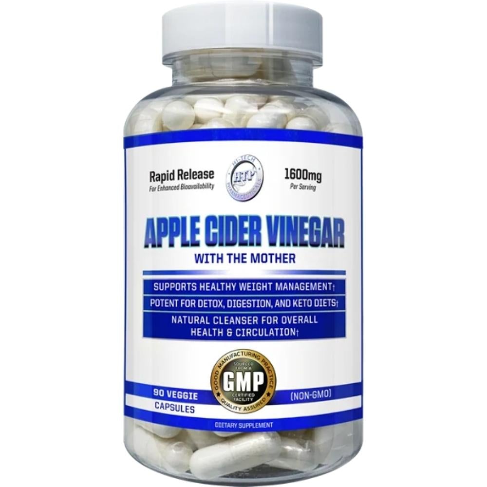 Hi Tech Pharmaceuticals Apple Cider Vinegar 90 Vege Capsules Specialty Health Products Hi-Tech Pharmaceuticals