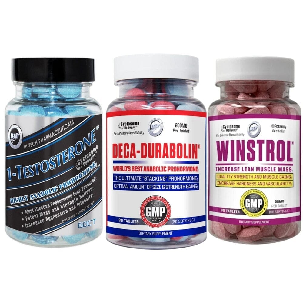 Hi Tech Pharmaceuticals DecaDuraTestStrol Cutting Stack Hi-Tech Pharmaceuticals