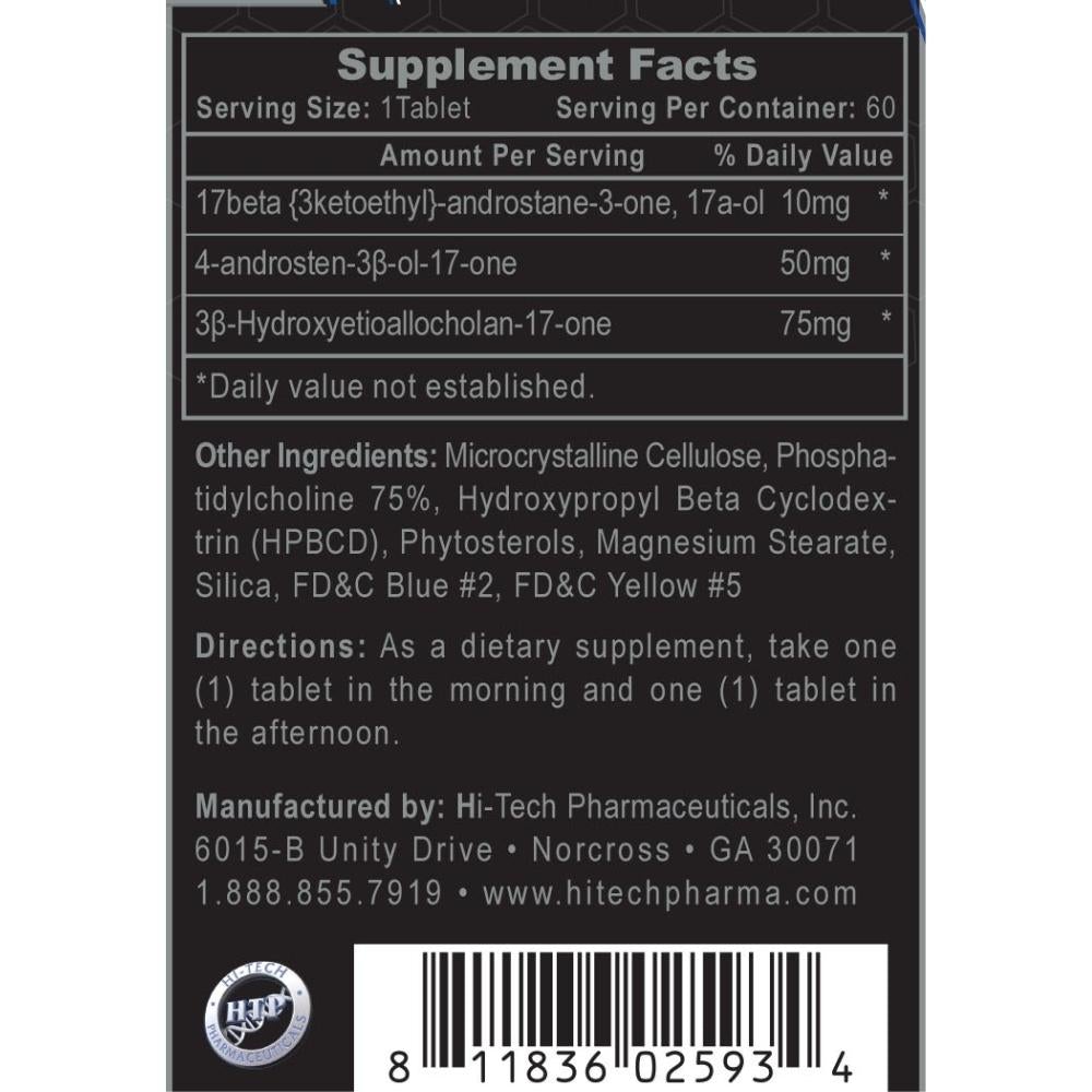 Hi Tech Pharmaceuticals Halotestin 60 Count Prohormones Hi-Tech Pharmaceuticals