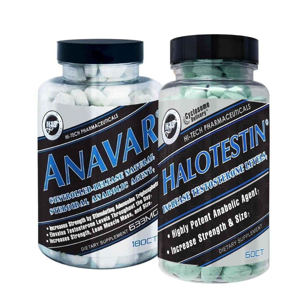 Hi Tech Pharmaceuticals Halotestin & Anavar Stack Hi-Tech Pharmaceuticals