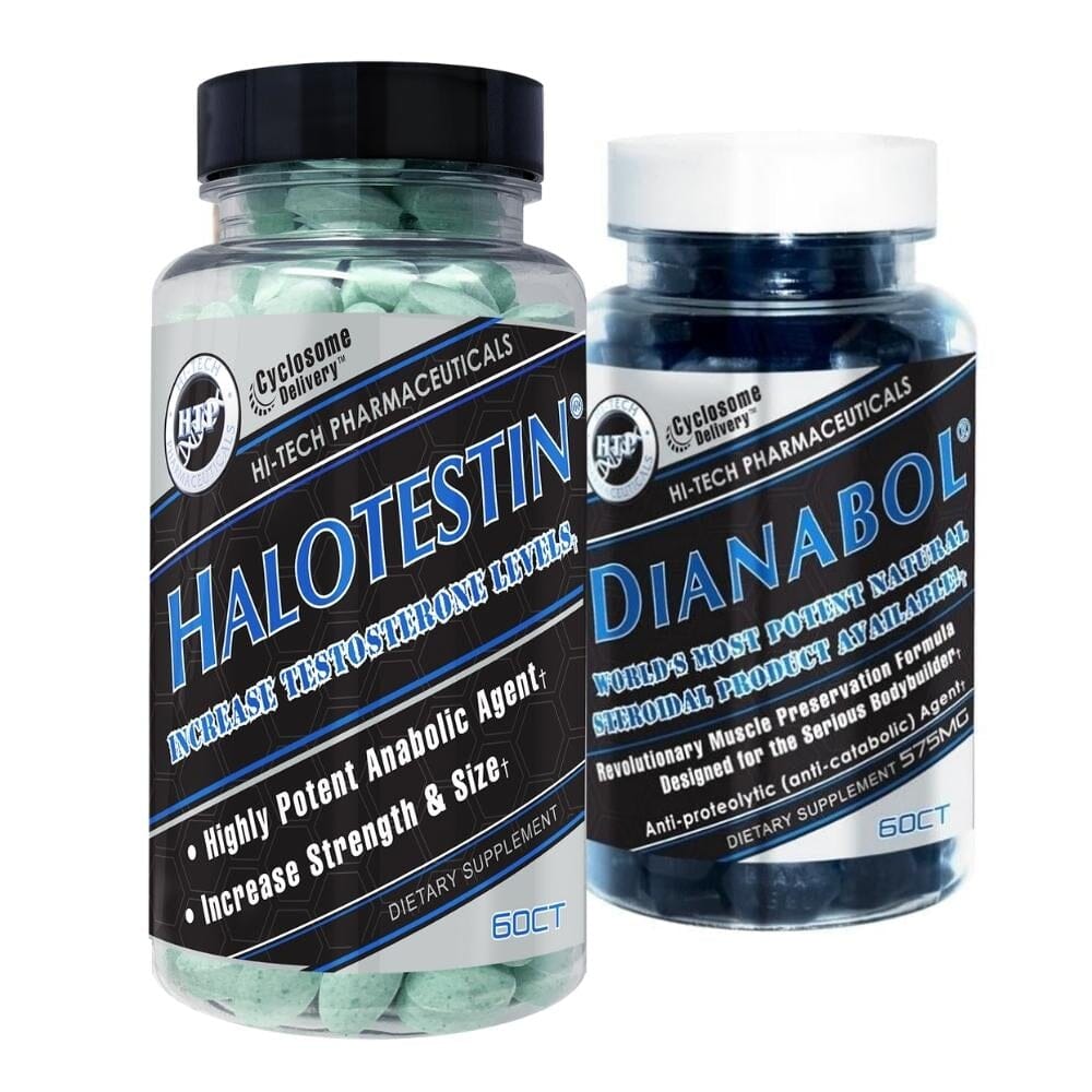 Hi Tech Pharmaceuticals Halotestin & Dianabol Stack My Supplement Store