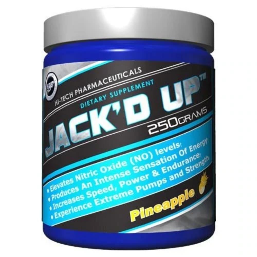 Hi-Tech Pharmaceuticals JACK'D UP 250G Top 50 Hi-Tech Pharmaceuticals Pineapple