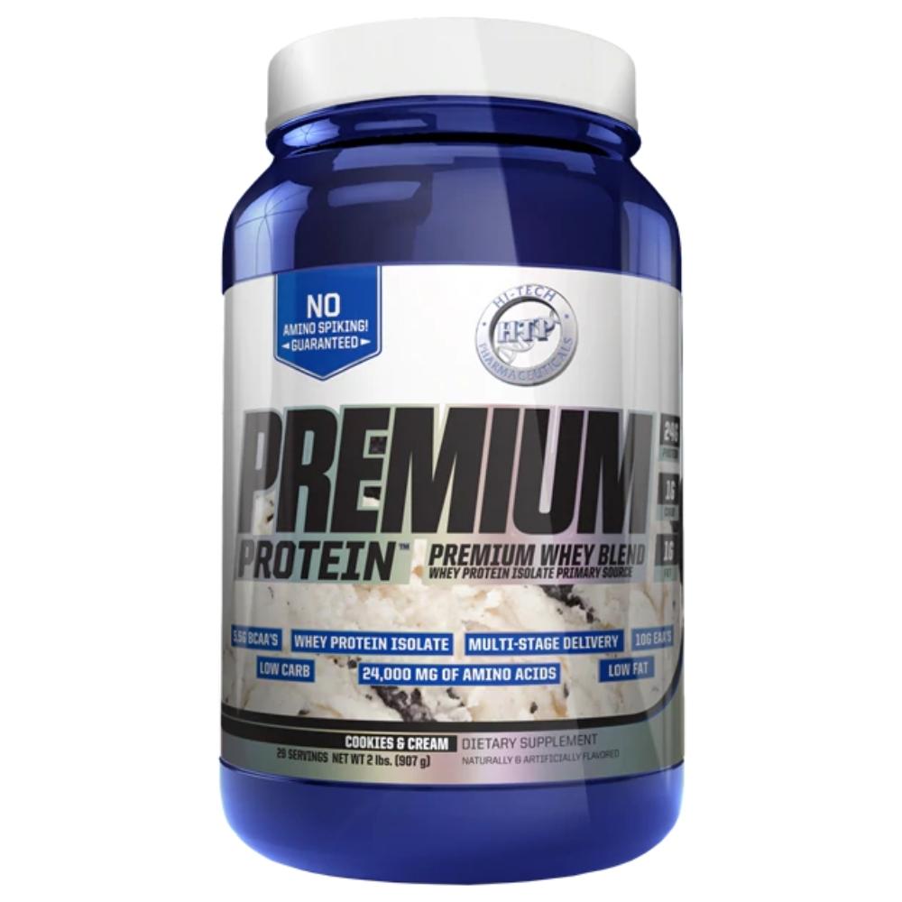 Hi Tech Pharmaceuticals Premium Protein 2lb Protein Powders Hi-Tech Pharmaceuticals Cookies and Cream