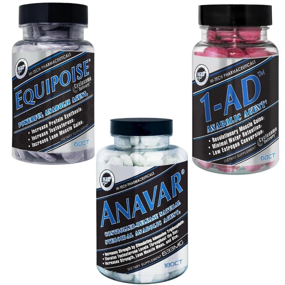 Hi Tech Pharmaceuticals The Ultimate Shred Stack Prohormones, Andro & Support Hi-Tech Pharmaceuticals