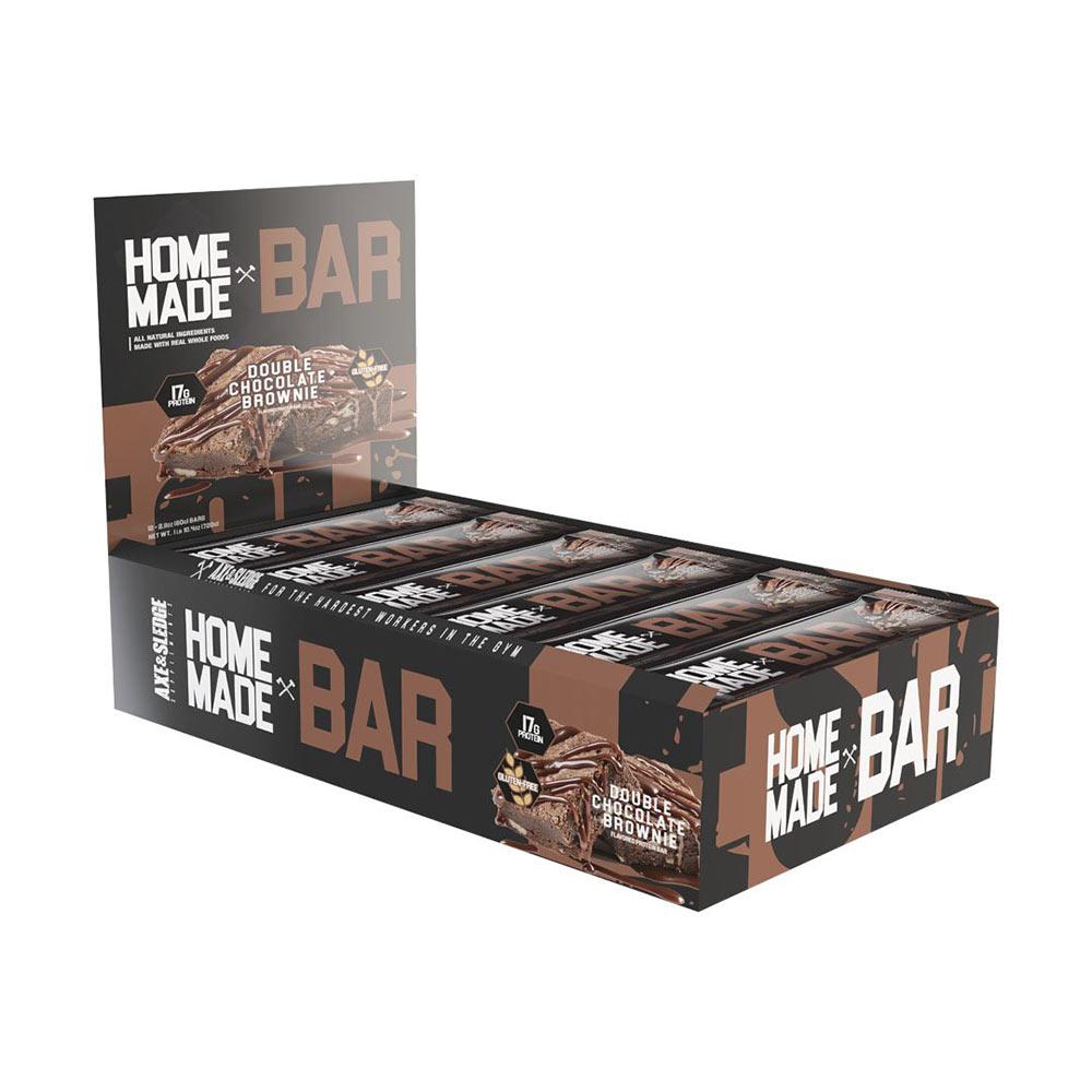 Axe and Sledge Home Made Bar 12/box Bars AXE & SLEDGE Double Chocolate Brownie