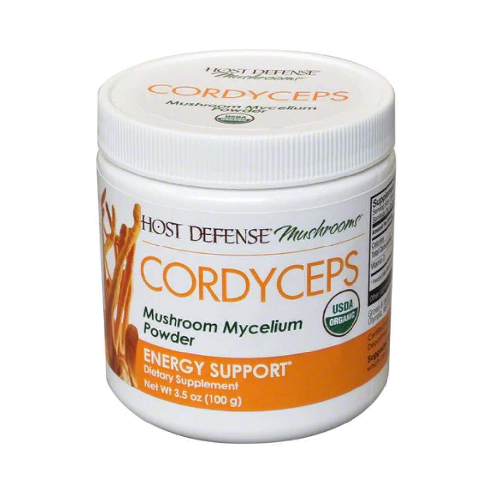 Host Defense Cordyceps Powder 100 Grams Herbs Fungi Perfect