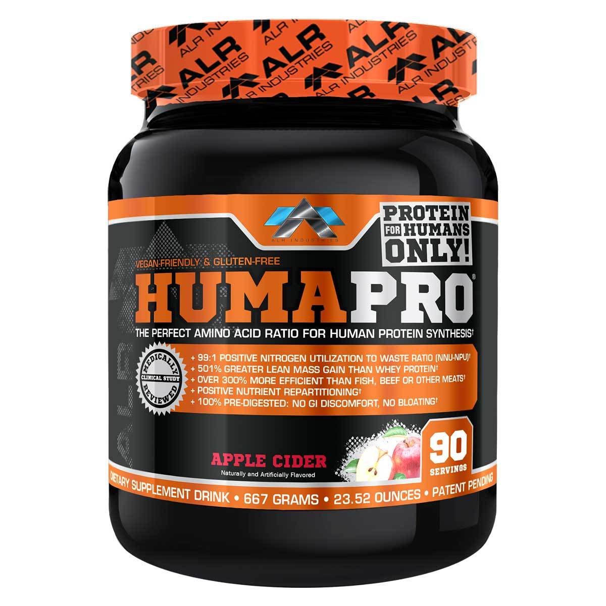 ALRI (ALR Industries) Humapro 90 Servings Amino Acids ALRI (ALR Industries) Apple Cider (1059273605163)