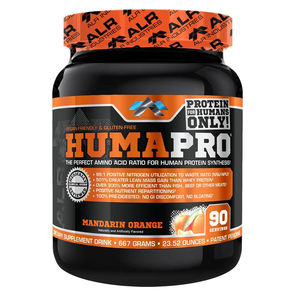 ALRI (ALR Industries) Humapro 90 Servings Amino Acids ALRI (ALR Industries) Orange (1059273605163)