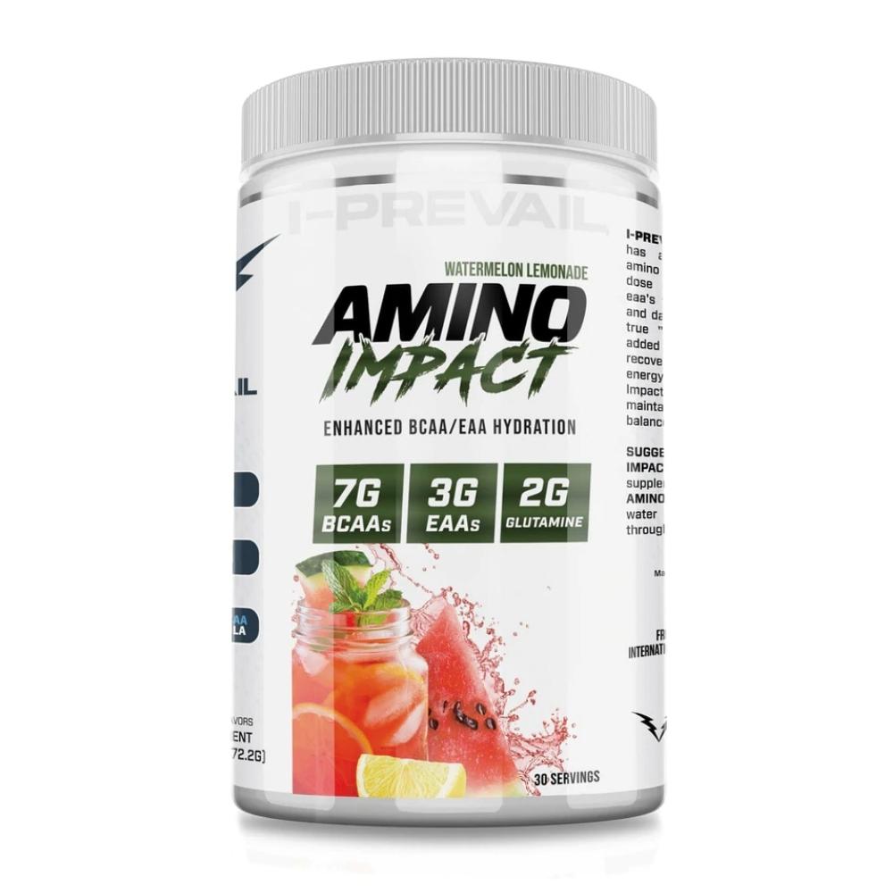 I-Prevail Amino Impact 30 Servings Amino Acids I-Prevail Watermelon Lemonade