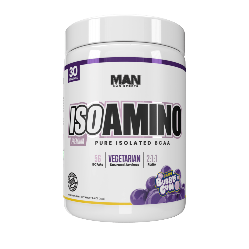 MAN Iso-Amino 30 Servings Amino Acids MAN Grape Bubble Gum