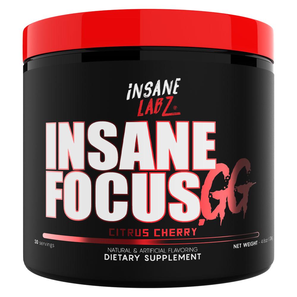 INSANE Insane Focus.GG 30 Servings | Focus, Energy & Mood Specialty Health Products Insane Labz Cherry Citrus (1769023701035)