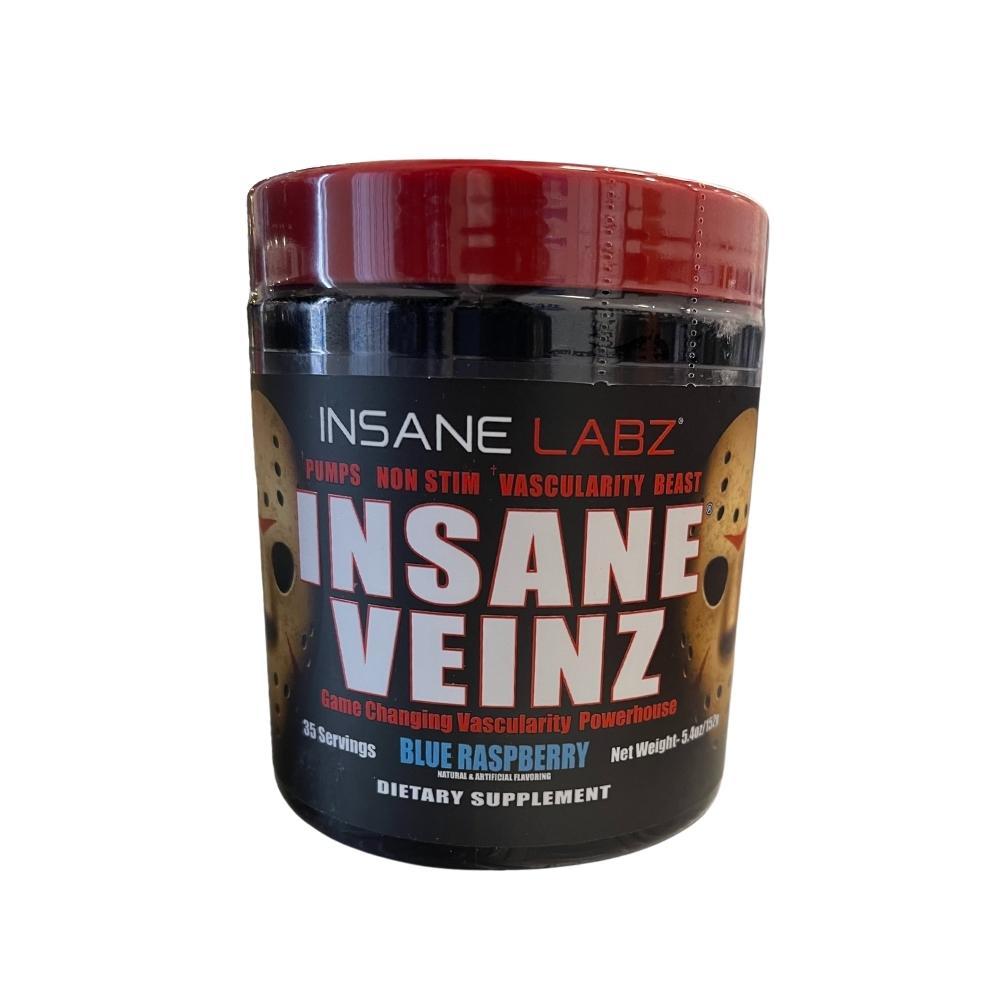 Insane Labz Insane Veinz 35 Servings Sports Performance Recovery Insane Labz Blue Raspberry
