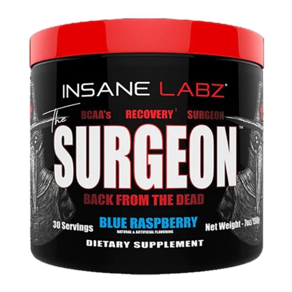 Insane Labz The Surgeon 30 Servings Amino Acids Insane Labz Blue Raspberry