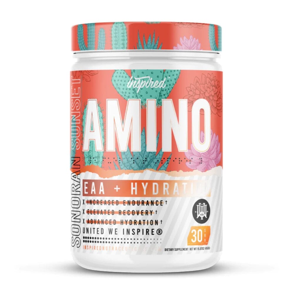Inspired AMINO 30 Servings Amino Acids Inspired Nutraceuticals Sonoran Sunset