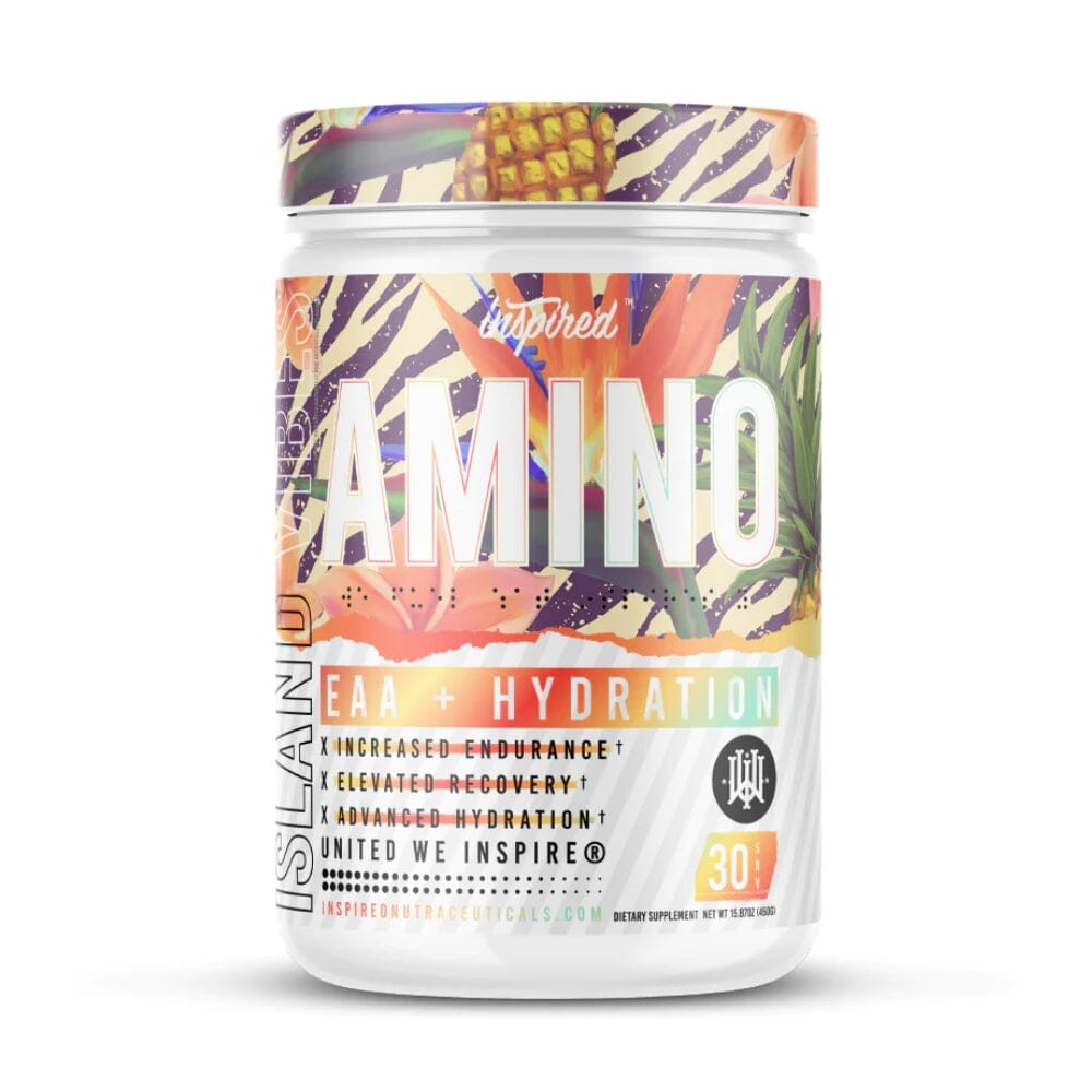 Inspired AMINO 30 Servings Amino Acids Inspired Nutraceuticals Island Vibes