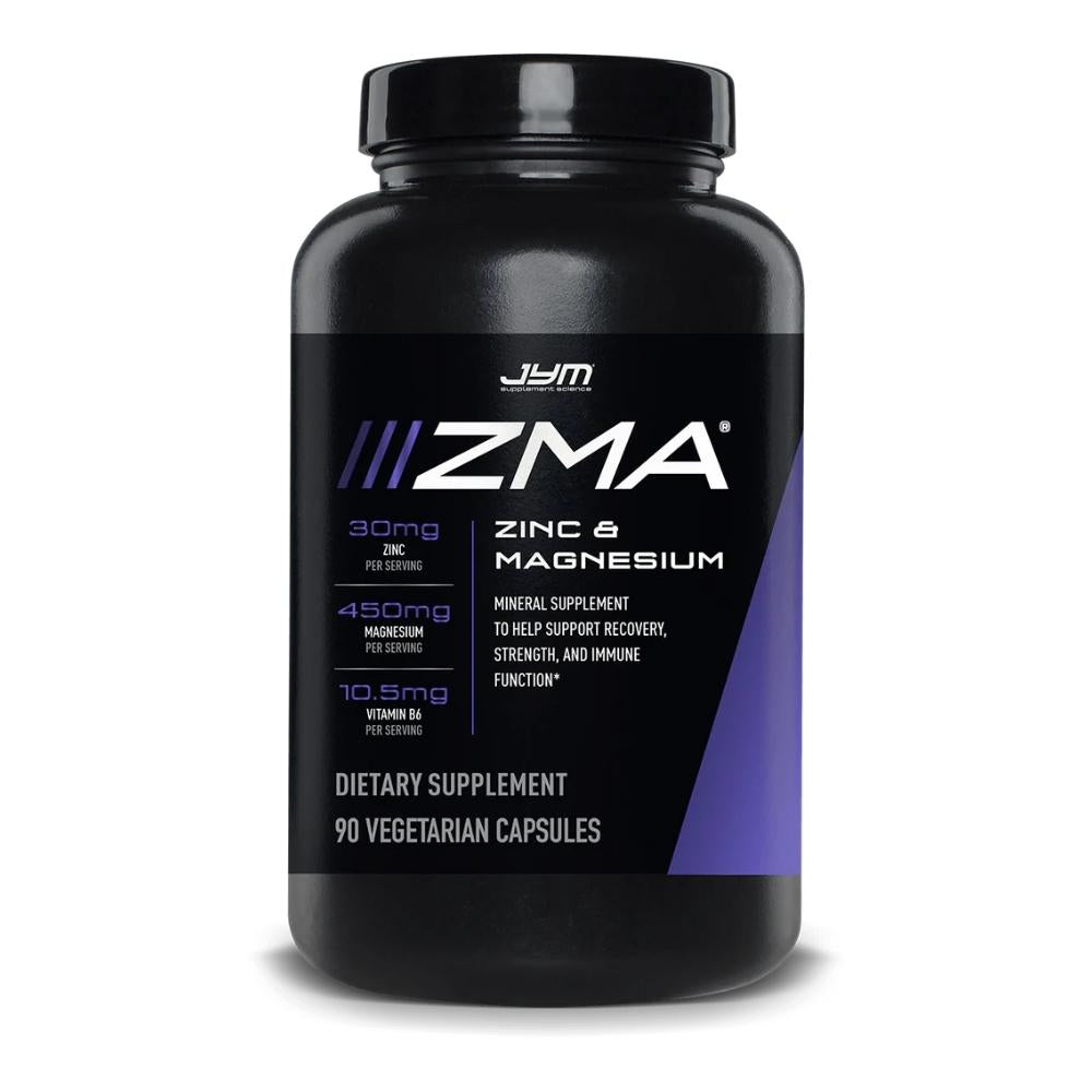 JYM Brand JYM ZMA 90 Capsules Sports Performance Recovery JYM