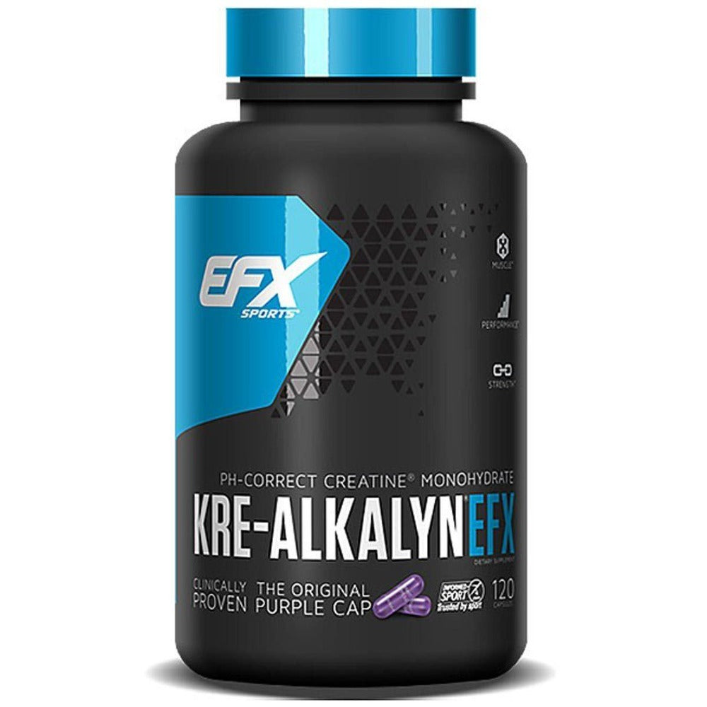 All American EFX Kre-Alkalyn EFX 750mg 120 Caps Creatine All American EFX (1058483732523)
