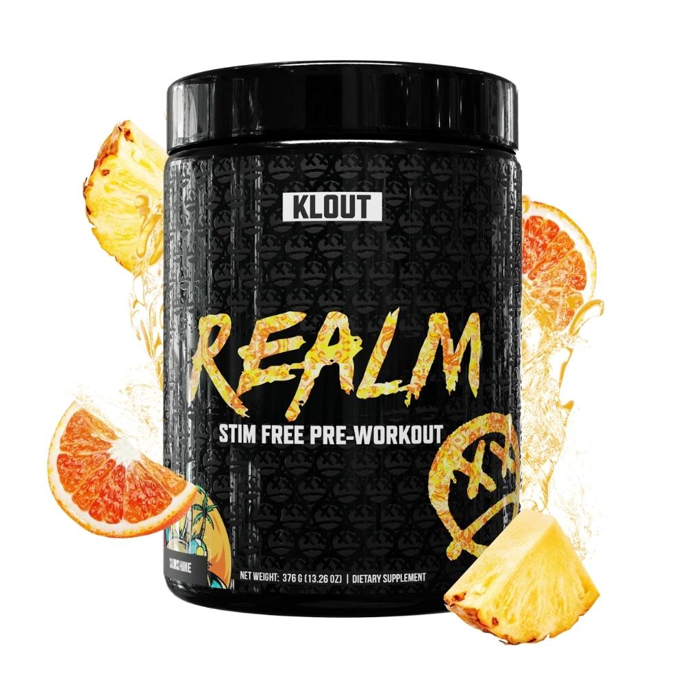 Klout Realm 20 Servings Nitric Oxide Klout Sunshine