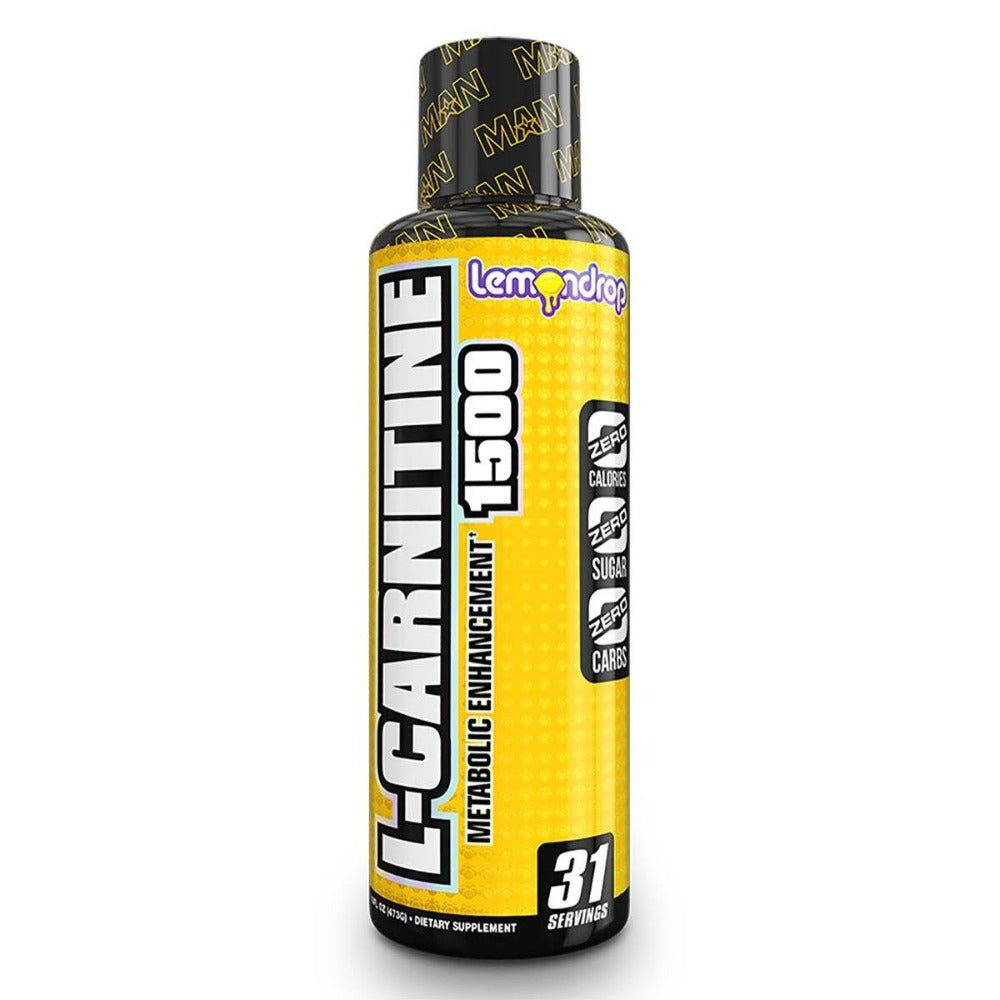 MAN Sports L-Carnitine 31 Servings Amino Acids MAN Lemon Drop (1059345694763)