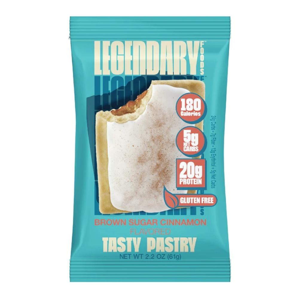 Legendary Tasty Pastry Cake Style 12/BOX Foods Juices Legendary Foods Brown Sugar Cinnamon