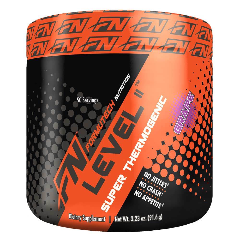 Formutech Nutrition Level II 50 Servings Fat Burner Formutech Nutrition Grape (1556990361643)
