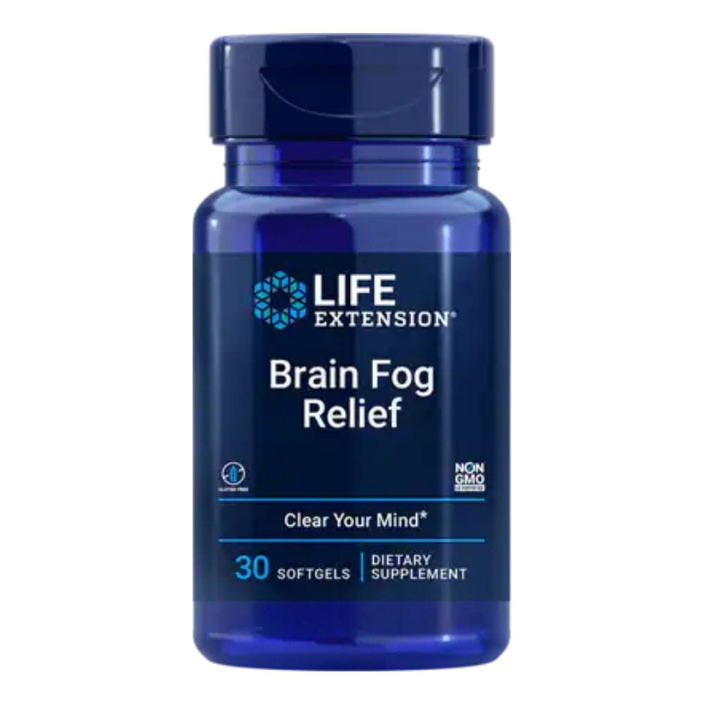 Life Extension Brain Fog Relief 30 Soft Gels Specialty Health Products Life Extension