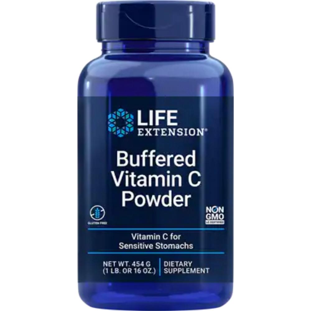Life Extension Buffered Vitamin C 454 grams Vitamins Life Extension