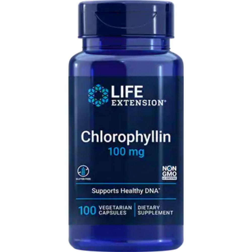 Life Extension Chlorophyllin 100mg 100 Capsules Herbs Life Extension