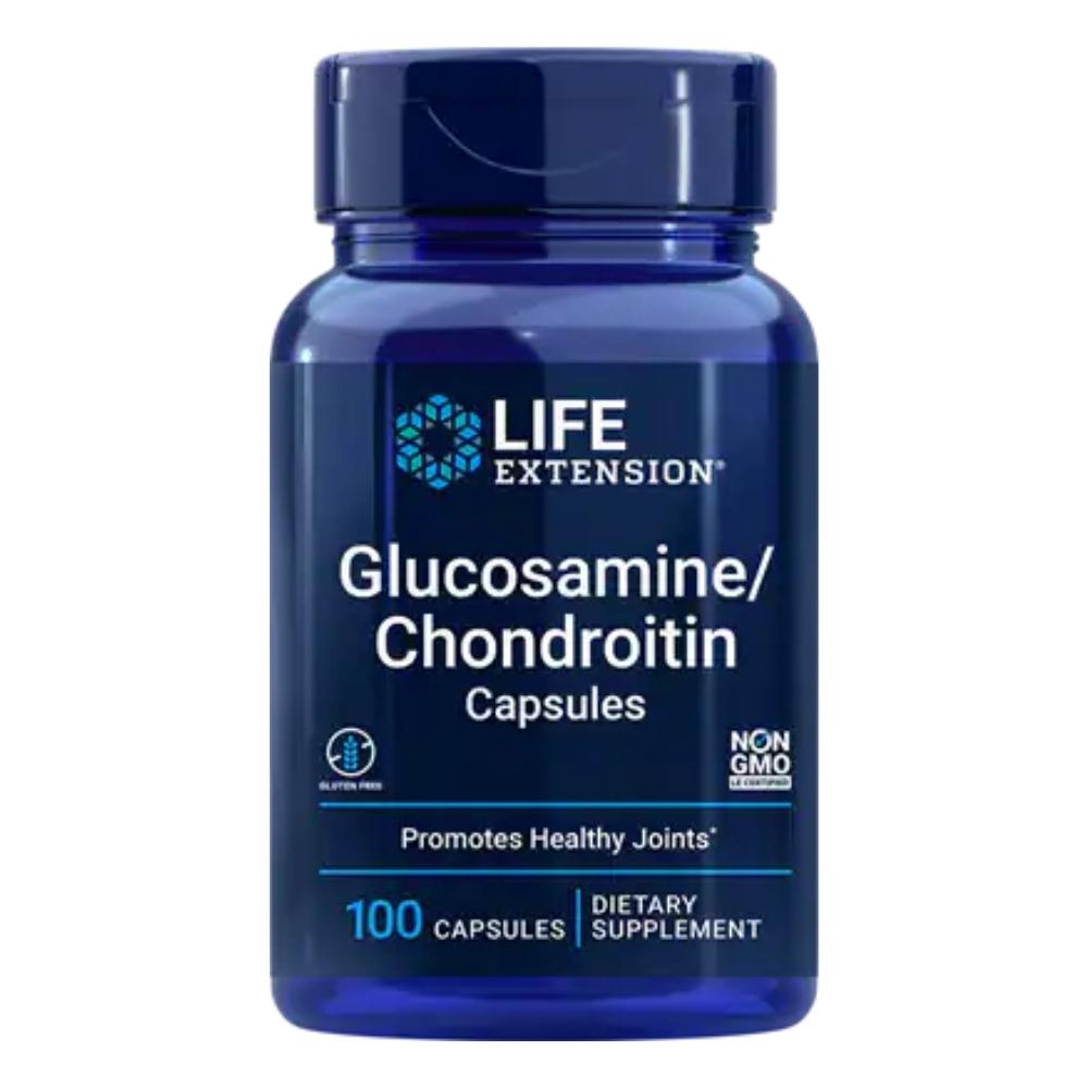 Life Extension Glucosamine/Chondroitin 100 Capsules Joint Aids Life Extension