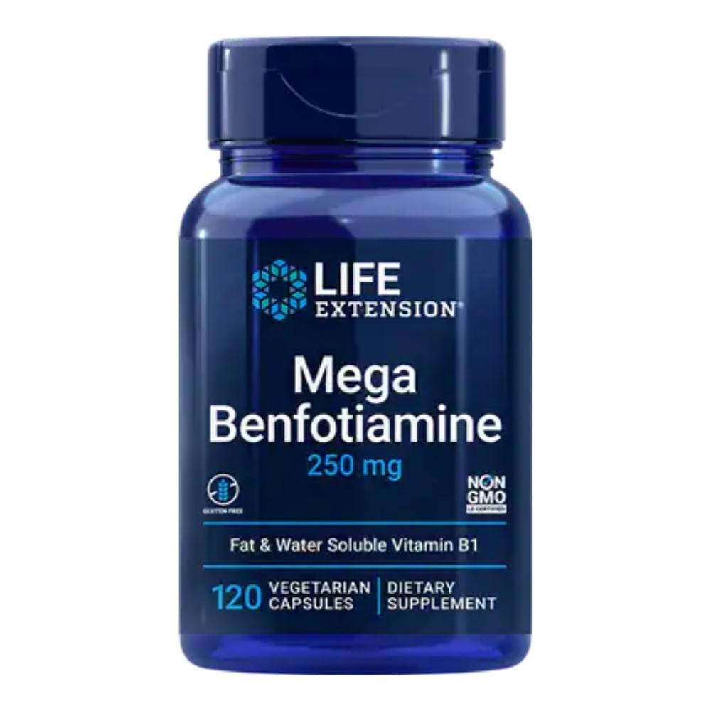 Life Extension Mega Benfotiamine 250mg 120 Vege Capsules Other Supplements Life Extension