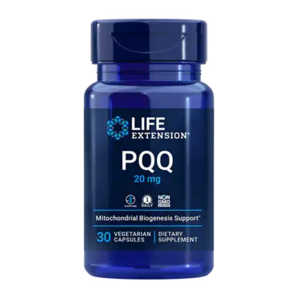 Life Extension PQQ 20mg 30 Vege Capsules Antioxidants / CoQ-10 Life Extension