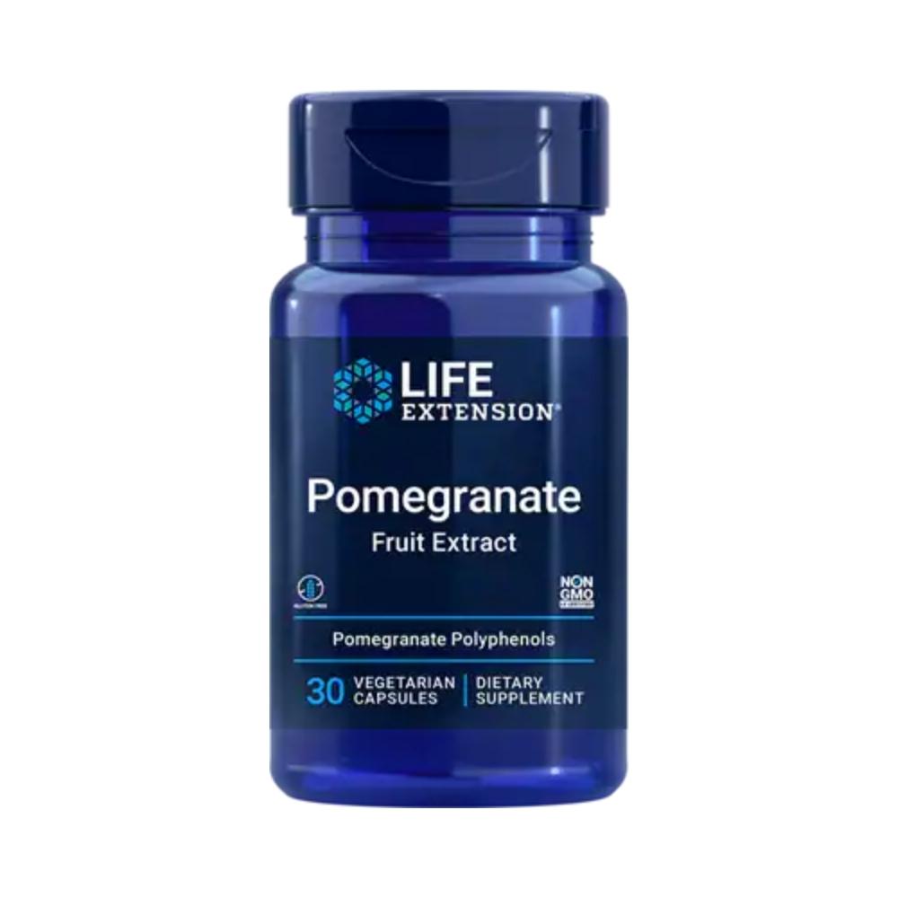 Life Extension Pomegranate Extract 30 Vege Capsules Herbs Life Extension