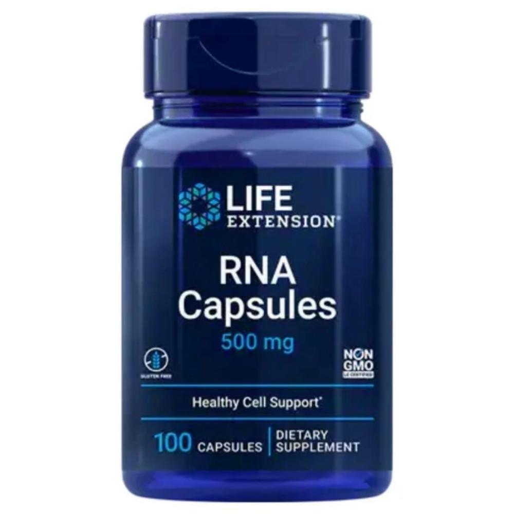 Life Extension RNA (Ribonucleic Acid) 500mg 100 Capsules Other Supplements Life Extension