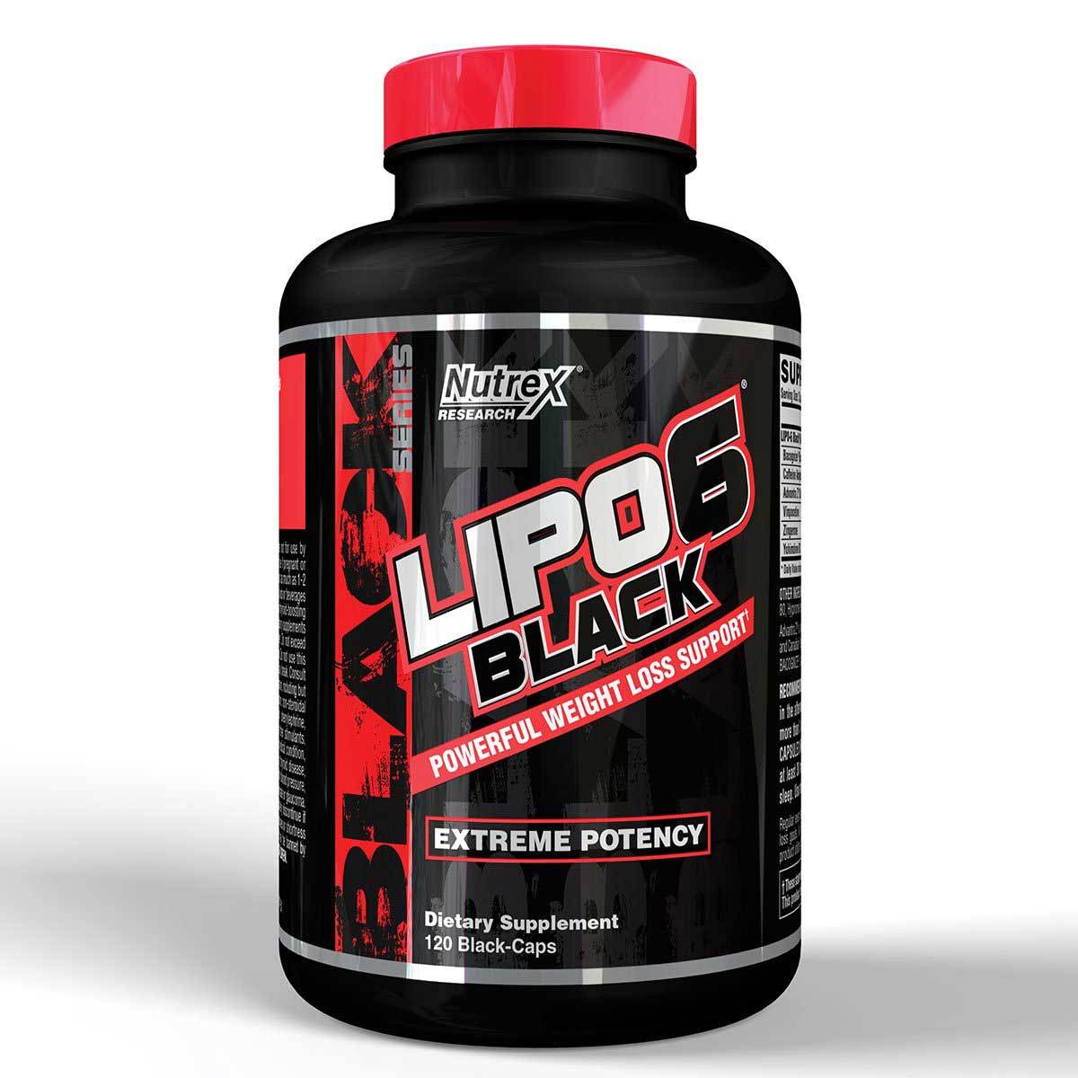 NUTREX LIPO 6 BLACK 120C Fat Burner Nutrex Research (1262416003115)