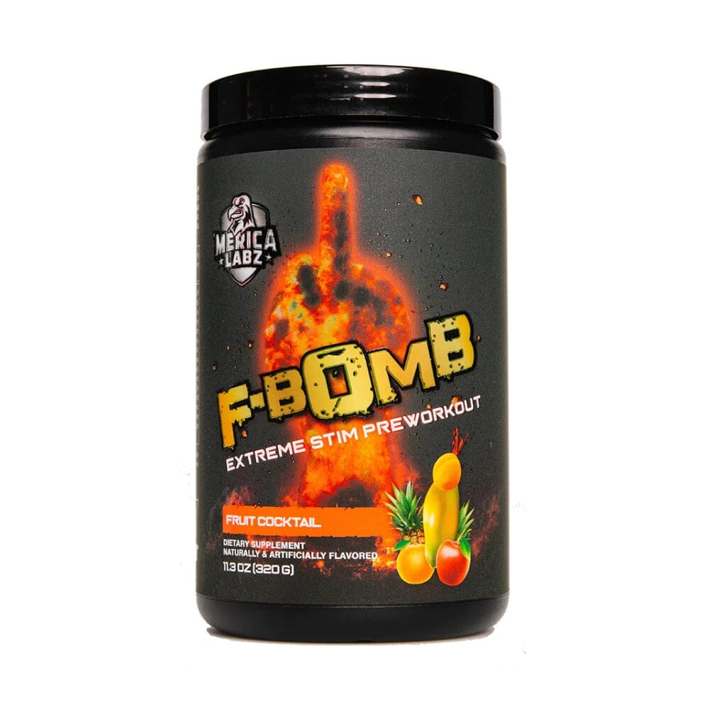 'MERICA LABZ F-BOMB 20 Servings Pre-Workouts 'Merica Labz Fruit Cocktail