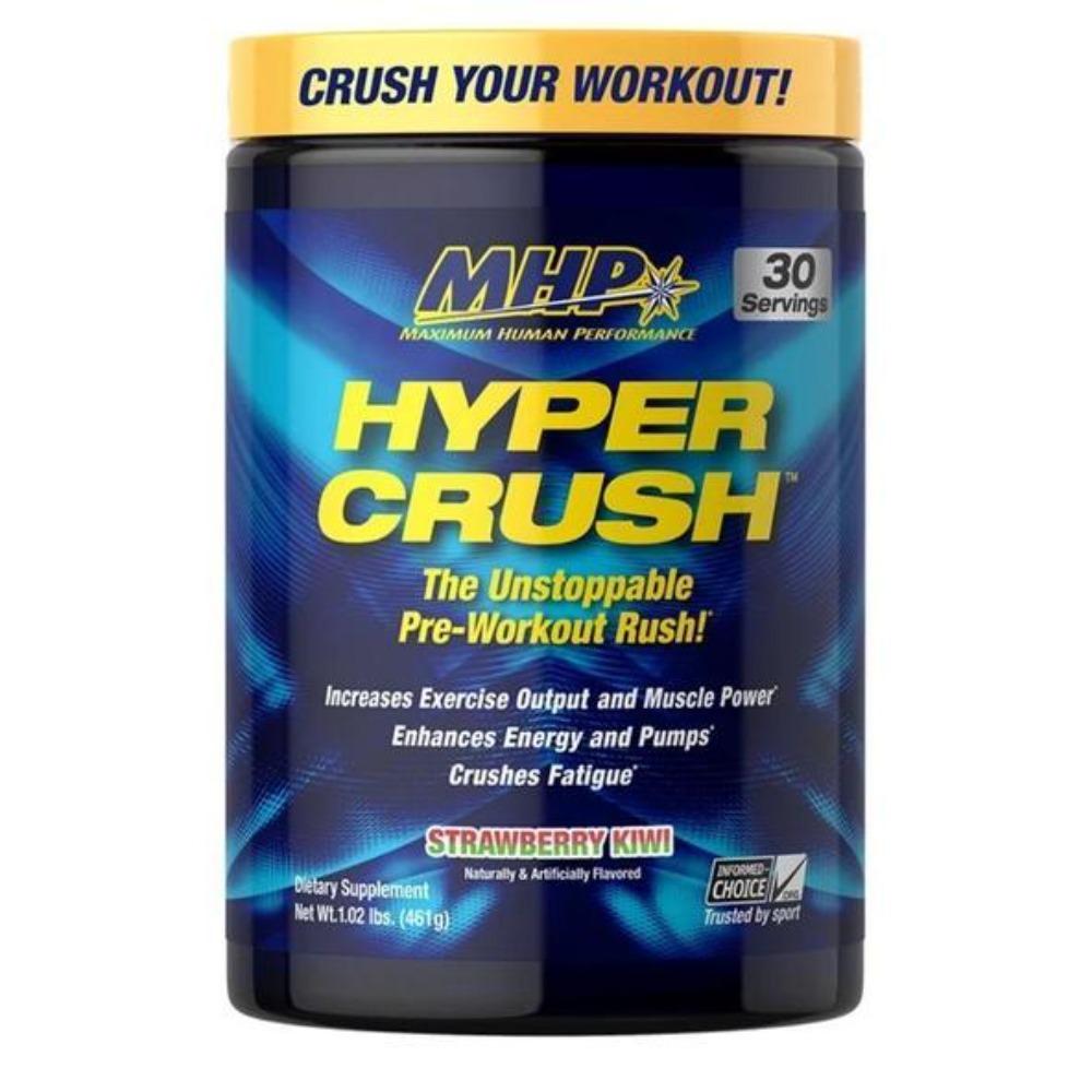 MHP Hyper Crush 30 Servings Sports Performance Recovery MHP Strawberry Kiwi