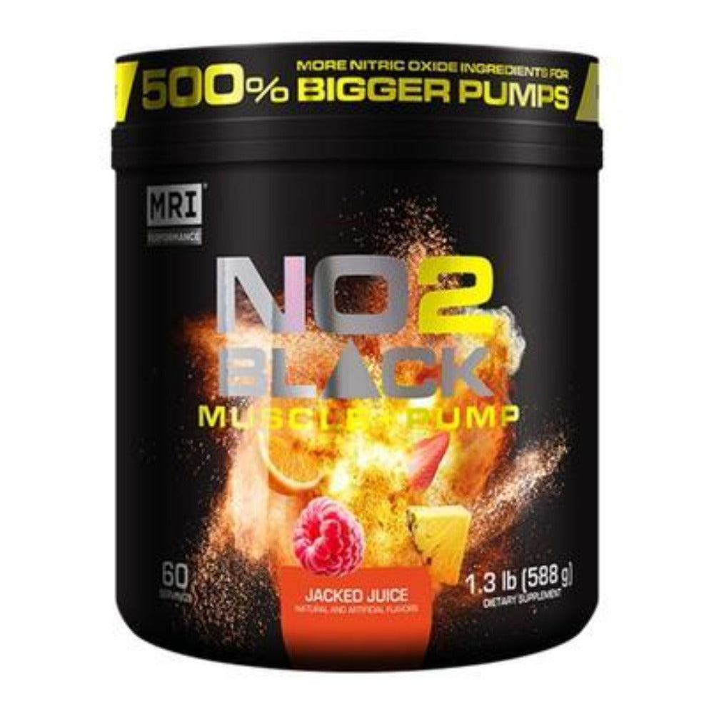 MRI NO2 Black 60 Servings Pre-Workouts MRI Jacked Juice