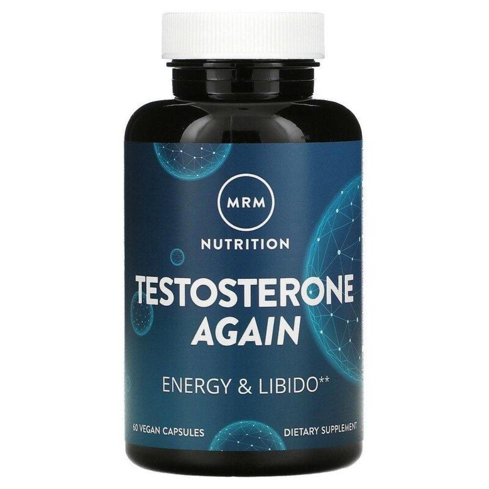 MRM Testosterone Again 60 Capsules Specialty Health Products MRM