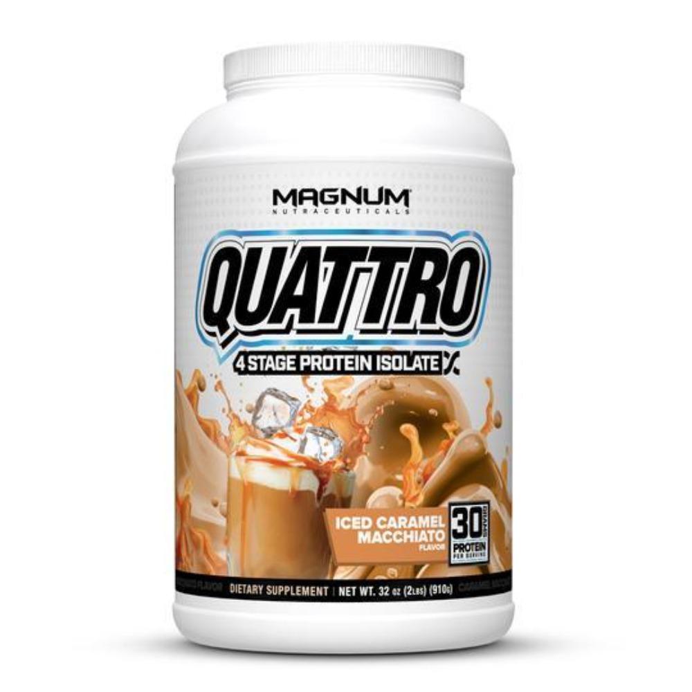 Magnum Quattro 2lb Protein Powders Magnum Caramel Macchiato