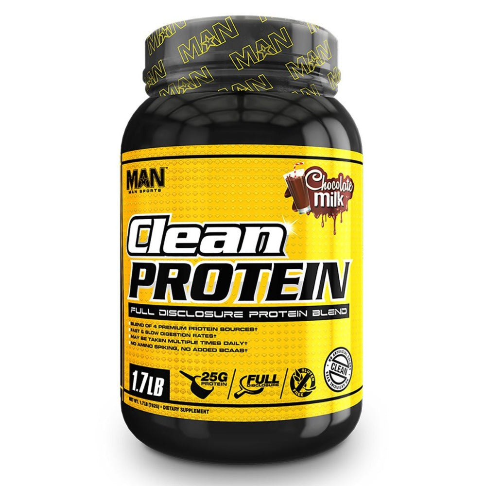 MAN Clean Protein 23 Servings Protein MAN Chocolate Milk (1059235758123)