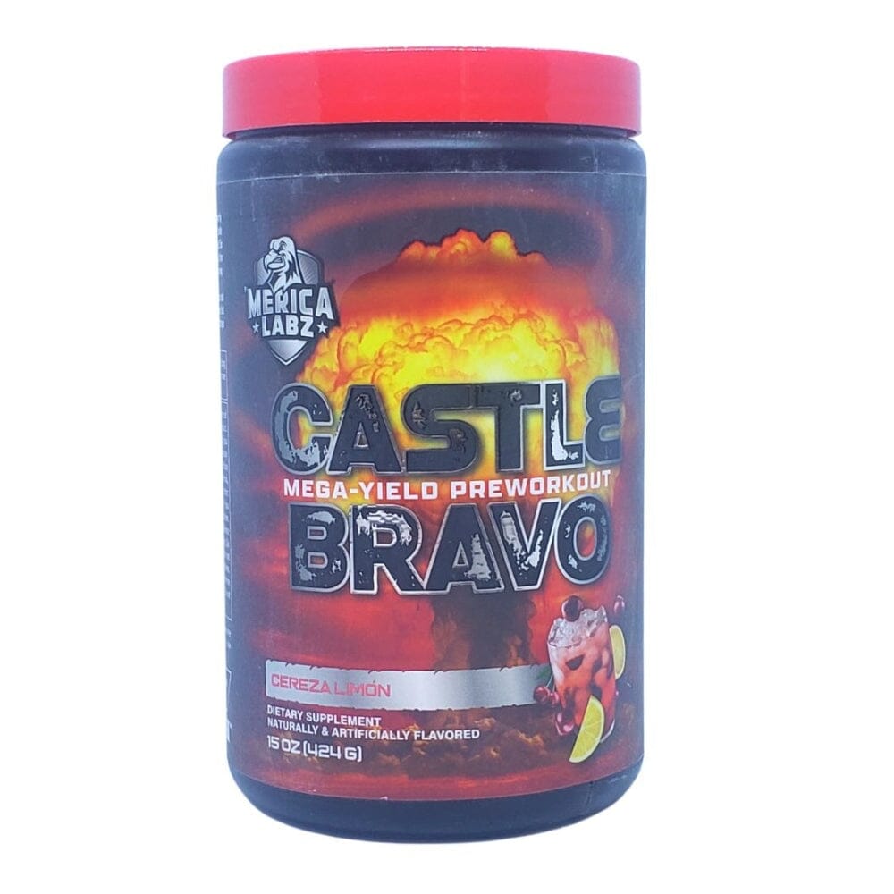 'Merica Labz Castle Bravo 20 Servings Pre-Workouts 'Merica Labz Cereza Limon