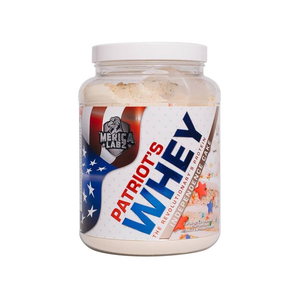 Merica Labz Patriot's Whey 2lb Protein Powders 'Merica Labz INDEPENDENCE CAKE