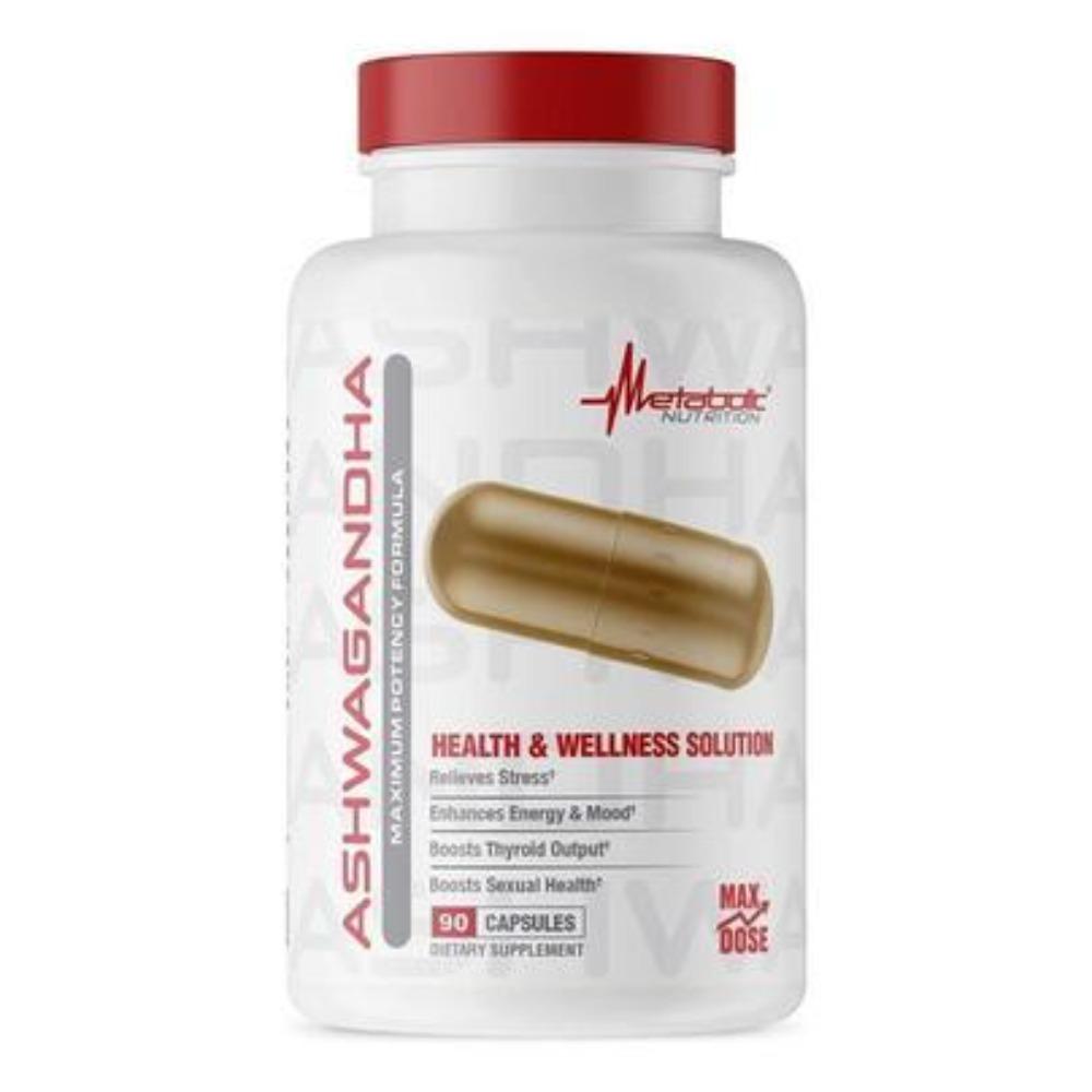 Metabolic Nutrition Ashwagandha 90 Capsules Herbs Metabolic Nutrition