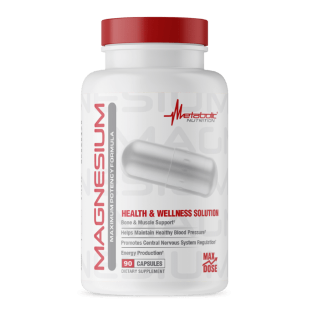 Metabolic Nutrition Magnesium 90 Capsules Vitamins & Minerals Metabolic Nutrition