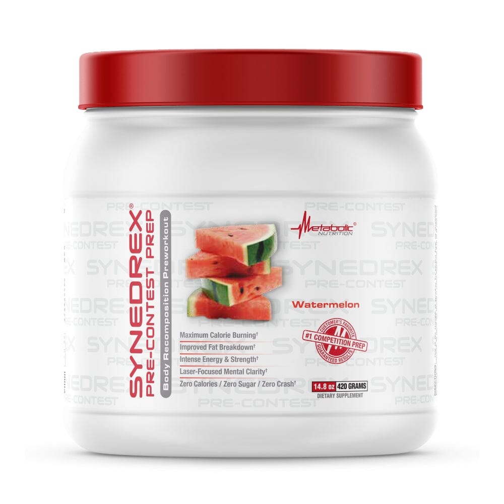 Metabolic Nutrition Synedrex Pre-Workout 420 Grams Fat Burner Metabolic Nutrition Watermelon